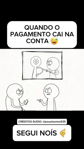 Quando o pagamento cai na conta 😅 #animação #comedia #animacaoengraçada #meme #videoengraçados #humor #cartoon 