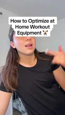 Hot take… I love working out at home and getting creative with my wokrout equipment 🙊 #fyp #athomeworkouts #hotgirlwalks #workouthacks 