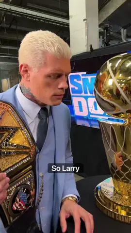 How many @WWE Superstars could Larry meet in one night at #WWESmackdown? 💪 👊 #NBA #NBAFinals #WWE 