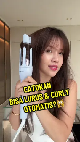 ciri ciri orang pinter bikin catokan bisa keriting otomatis, j-curl, dan catok lurus juga😧 ada di keranjang kuning yaa #catokanrambut #catokanviral #2in1curlerandstraightener @Jenn&Rose 