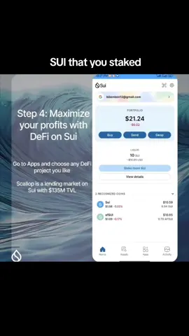 DEFI guide and hack to make millions this bull run on #sui #defi #bitcoin #joshtalkscrypto #greenscreenvideo 