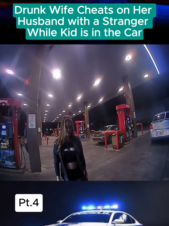 Drunk Wife Cheats on Her Husband with a Stranger While Kid is in the Car!