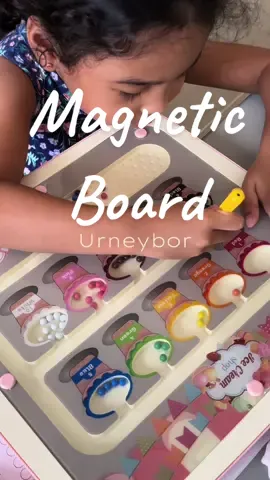 perfect gift for our kids enjoy sila while learning #urneybor #magnetictoy #learningtoy #activitiesforkids #toddleractivities #toddlertoy 