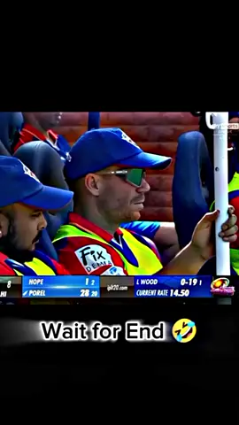 Wait for end😂#warner #davidwarner #cricketlover #cricketworldcup #viewsproblem😭 #funnyvideos #funnymoments #funnymemes #cricketfunny #unfrezzmyaccount #growmyaccount #standwithkashmir #foryou @TikTok @TiktokPakistanOfficial #foryoupage 😂