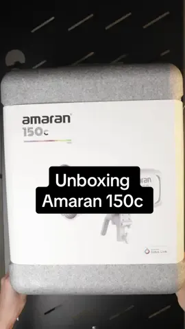 Unboxing Amaran 150c, lampu untuk content creator #amaran #aputure #fyp #lighting #contentcreator 