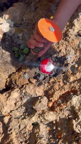 The moment of finding a priceless diamond