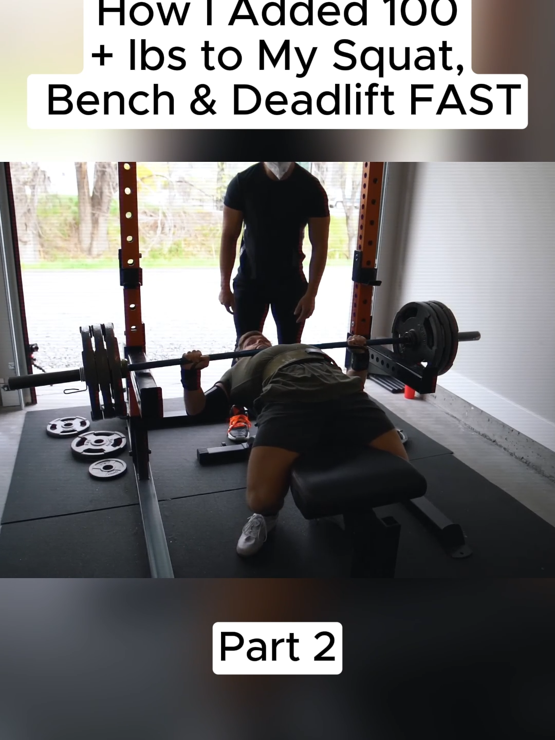 How I Added 100+ lbs to My Squat, Bench & Deadlift FAST #gym #foryou #squat