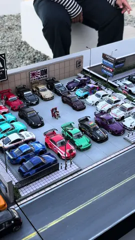Kopdar samarinda diceast collector, parkiran nya anak RWB wkwk #rwbporsche #rwb #miniscaleindonesia #diecast #miniscale #diorama #dioramadiecast 