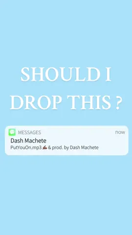 should I drop this? Let me know in the comments eeeek!!  fun fact:  this is the first beat I produced 🥹 🤭 ? #CapCut  #ukdrill #alternativehiphop #centrelcee #dashmachete #artistdiscovery #newmusic 