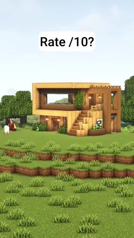 Réponse à @thoco84 Minecraft : Easy Survival Modern House #fyp #Minecraft #viral 