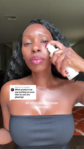 Replying to @LT View everything under this video. #glassskinroutine #koreanskincare #over40skincare #gentleskincare 