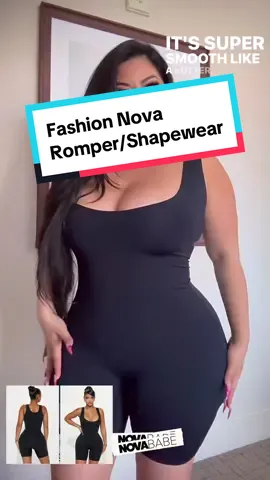 Romper/Shaoewear from @FashionNova 🔍 Thigh Slimming Shapewear Romper #novababe #shapewear #romper 