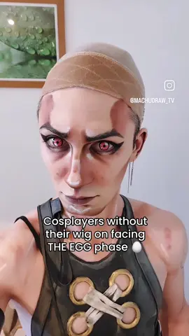 The EGG PHASE 🥚 - - #relatable #cosplay #cosplayer #cosplaymeme #funny #funnyvideos #relatablememe #meme #memes #cosplayers #makeup #jinx #jinxarcane #arcane #arcaneleagueoflegends #relatablecontent #funnymoments 