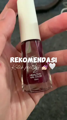 Kutek peel off😍 warnanya cantik