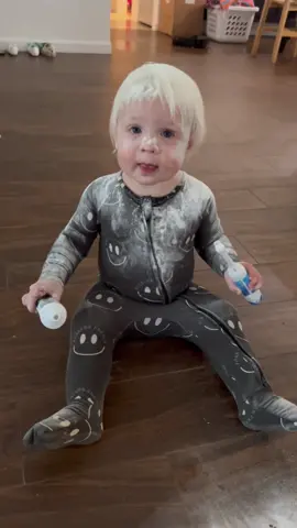 I’ll give ya one guess who the culprit is🙃 #baby #babies #funny #mischevious #trouble #kids #OhNo #toddlers #toddlersoftiktok #momlife 
