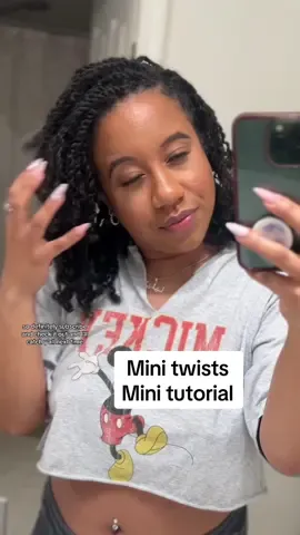 Replying to @Adell 🫶🏾💜🤸🏾‍♀️ okay I’m here I’m here 😩😂🥰🫶🏽 #finenaturalhair #minitwists #minitwistsonnaturalhair #naturalhairstyles #naturalhairtiktok #protectivestylesfornaturalhair Mini twists on natural hair Mini twists on thin natural hair