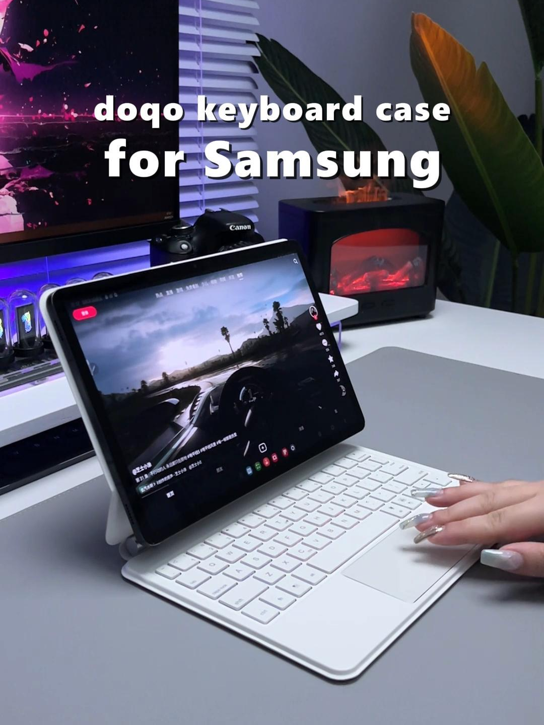 Say hello to seamless multitasking with our keyboard attachment that complements the Samsung tab s9.#Samsungs7 #Samsungs8 #Samsungs9 #samsungtabs9 #tabs9 #tabletkeyboard #keyboardcase