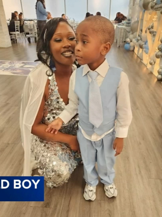 A toddler was fatally struck by a pickup truck after he ran into the street while playing with relatives Sunday evening on the city's South Side. There was heartache outside of the hospital where his family gathered after his death.