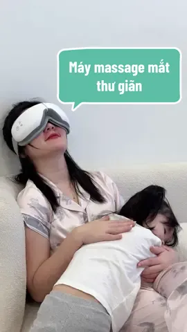 👏Cô ấy đã dùng gì để thư giãn đôi mắt căng thẳng của mình ? 🎉Ồ, đó là máy massage mắt KingTech.  Cám ơn @quyendoan3892 đã chia sẻ!   #kingtech #Maymassagemat #maymassagekingtech