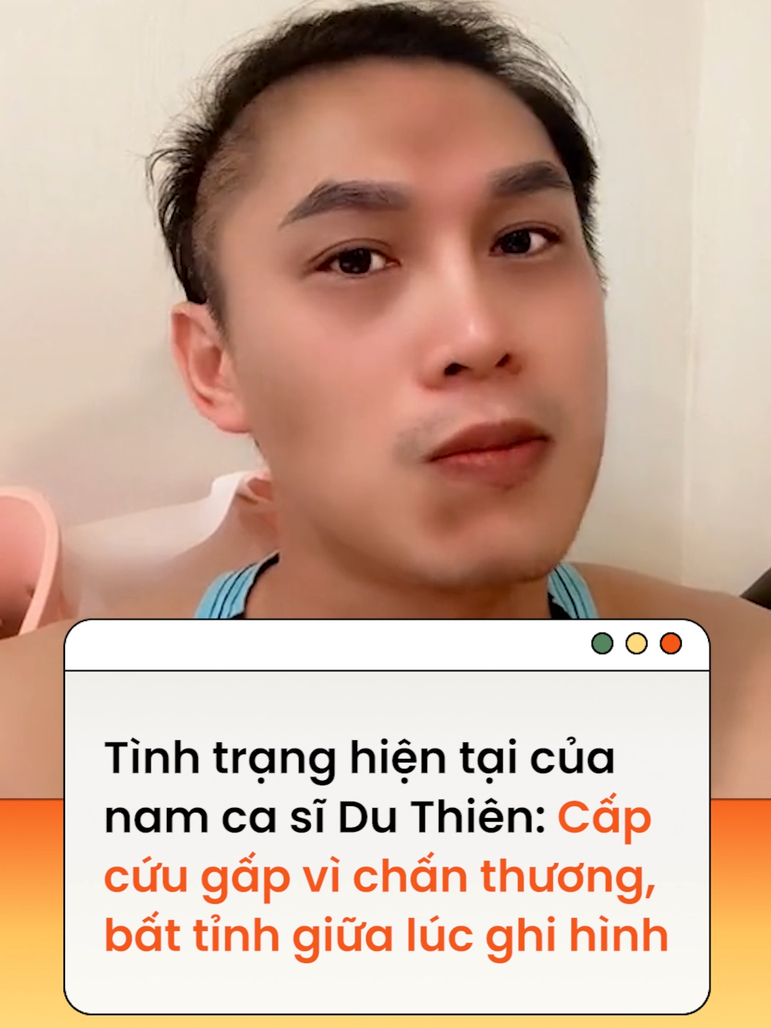 Giọng ca 8x - Du Thiên cho biết tình trạng hiện tại của mình đã ổn định #duthien #news #tiktokgiaitri #amm