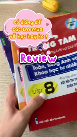 📚 Review stt8 cho các em nha. Chắc chắn phải có 1 cuốn để học tốt năm sau nhé. #stt8 #sachlop8 #sieutrongtam8 #hocgioilop8 