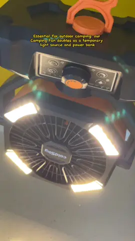 All in one fan for summer, camping, and keeping cool.  Exclusive to the tik tok shop #ttshop #TikTokShop #summeressentials #fyp #ColdSky #20000mAh #Camping #Fan #TikTokshopsummersale 