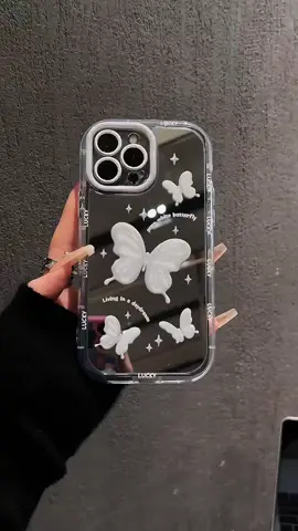Buy it!White Butterfly Mirror phone case,all models,for iphone OPPO,Vivo,Realme,redmi,Xiaomi,Samsung,Infinix,click in shop and buy now!#cellphonecase #shockproofcase #phonecase #phoneaccessories 