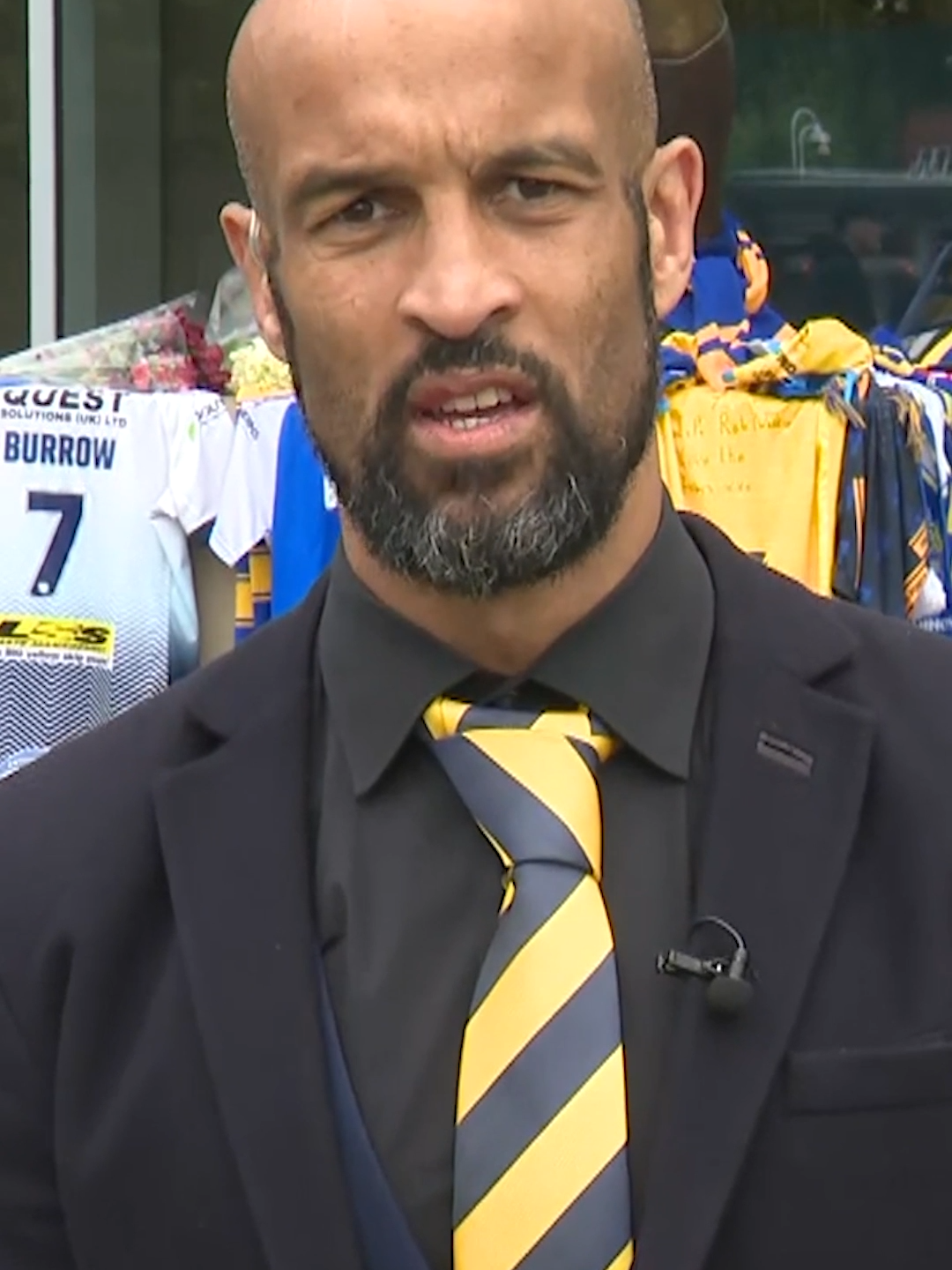 'He never stopped shining' Jamie Jones-Buchanan pays tribute to his former teammate Rob Burrow. #gmb #goodmorningbritain