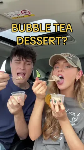 trying costcos boba milk tea dessert?! #costco #tastetest #FoodTok #fyp 