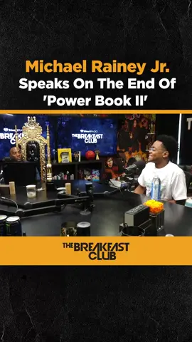 “It will all make sense at the end of the day”-@whereis22 (Michael Rainey Jr.) Check out the full interview on @youtube & Season 4 of #PowerBookII airs on 6/7 @starz