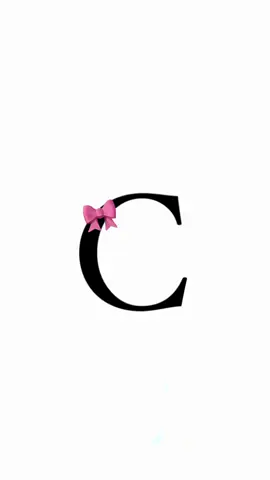 initial C 💗🎀 #fyp #targeted #fypage #viral #initials #tiktok #Love 