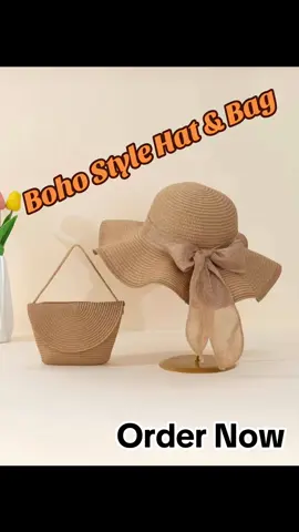 Women's Summer Boho Stvle Straw Hat & Straw Bag Set, 2pcs Bow Decor Straw Hat & Straw Handbag, Fashion Holiday Accessories Set for Women & Girls#bohostylestrawhat#bohostylebag#holidayaccessories #fypシ゚viral #trending #viralvideo #birmingham #london #Scotland #uklife🇬🇧🇬🇧🇬🇧🇬🇧🇬🇧 #lifestyleblogger #tiktokuk🇬🇧 #shopify #ecommerce #onlineshopping #foryoupage 