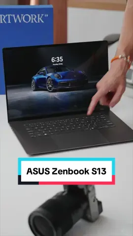 Here's the new ASUS Zenbook S16. Thin and light for a 16
