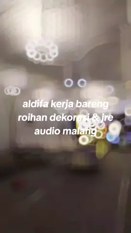 aldifa Weding#kerja bareng jre audio malang#roihan dekorasi