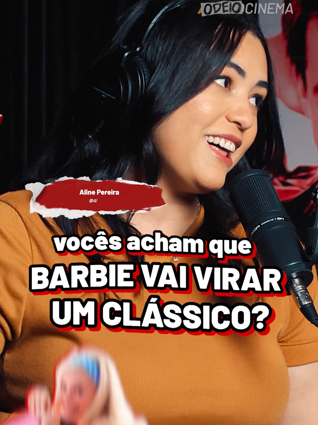 💗💄#Barbie já é um clássico? Nós chegamos a um veredito no #odeiocinema, mas e você, o que acha?  O novo episódio do nosso #podcast já está disponível no Youtube, Spotify e nas demais plataformas de áudio. #playpodcast#Tiktokmefezassistir#adorocinema