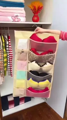 Organizador suspenso de calcinhas sutiã e meias, ótimo para quem quer liberar espaço na gaveta .  Comente EU QUERO para receber o link do. Siga nossa página no Instagram  @Top10Achadoss #organizador #organizar #organizadordesutiãs #organizacao #calcinha #sutiã #praticidade 