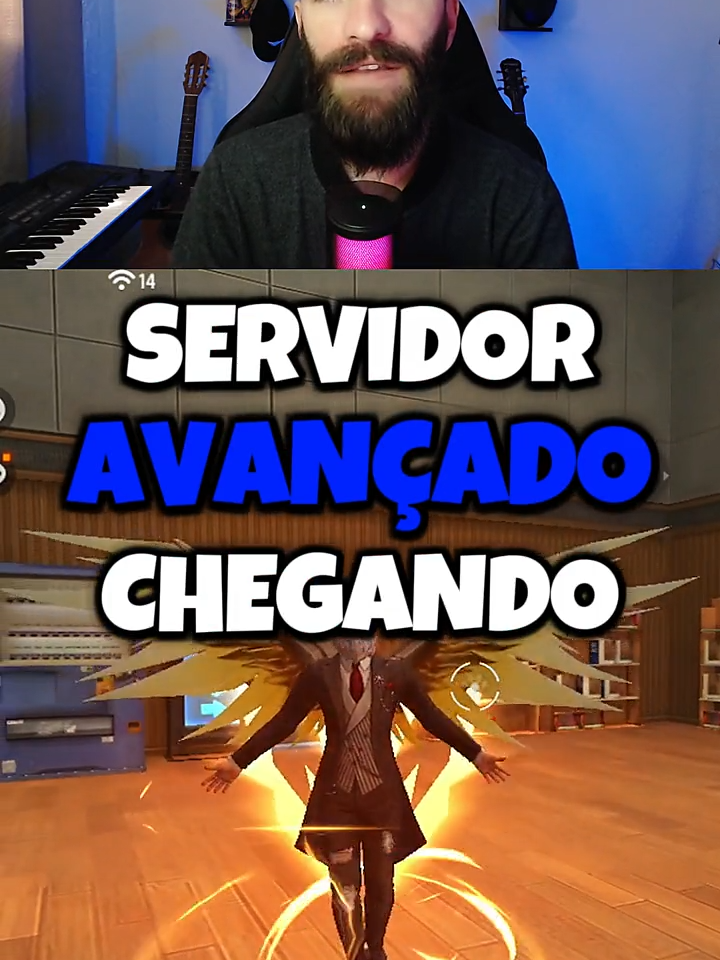 ALGUMAS NOVIDADES DO SERVIDOR AVANÇADO DO FREE FIRE #freefire #garena #punisherff #alexhulala