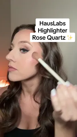 @Haus Labs by Lady Gaga Bio- Radiant Gel- Powder Highlighter in Rose Quartz 💕✨#hauslabs #bioradiantgelpowderhighlighter #rosequartz #makeup #highlighter #fyp 