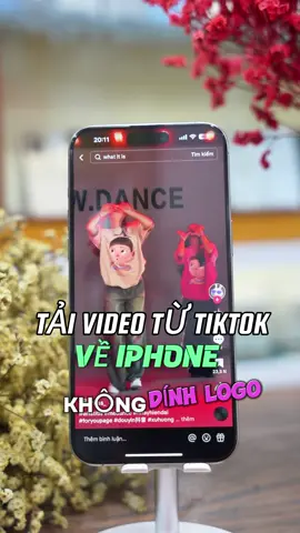 Tải video tiktok về iPhone không dính logo mới nhất #taitiktokios #iphonetaitiktok 