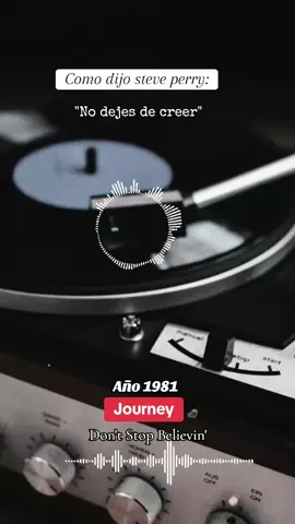 Esta cancion esta inspirada en la vida real,y fue reconocido como uno de los mas grandes de todo los tiempos.  #retromusic #clasicos #80s  #journey #dontstopbelieving  #rock #steveperry #nostalgia  #tiktokmusic #foryou #parati  #fyp #ochentas #tiktok #musik  #musicaeningles #vintage #f  #FeerOficial 
