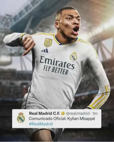 IT IS OFFICIAL. MBAPPE SIGNS FOR REAL MADRID 🤩🚨 @Fabrizio Romano #mbappe #kylianmbappé #kylianmbappe #realmadrid #halamadrid #football #footballtiktok #futbol #futebol #trending #championsleague #ucl #footy #fifa #fut #Soccer #soccertiktok #fyp #ballers #legend #wholesome #goat #kroos #carvajal #modric #nacho #spain 