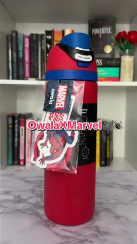 Found the perfect @Owala ❤️🕷️ #owala #owalawaterbottle #spiderman #spiderverse #fypage #unboxing #Summer #BookTok #booktokfyp #marvel #marveltok #milesmorales 