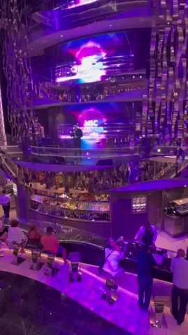 Got invited to sing on this stage during my cruise vacation.🥹 #mscseascape #cruiseship #fypシ゚viral #singing #unchainedmelody 