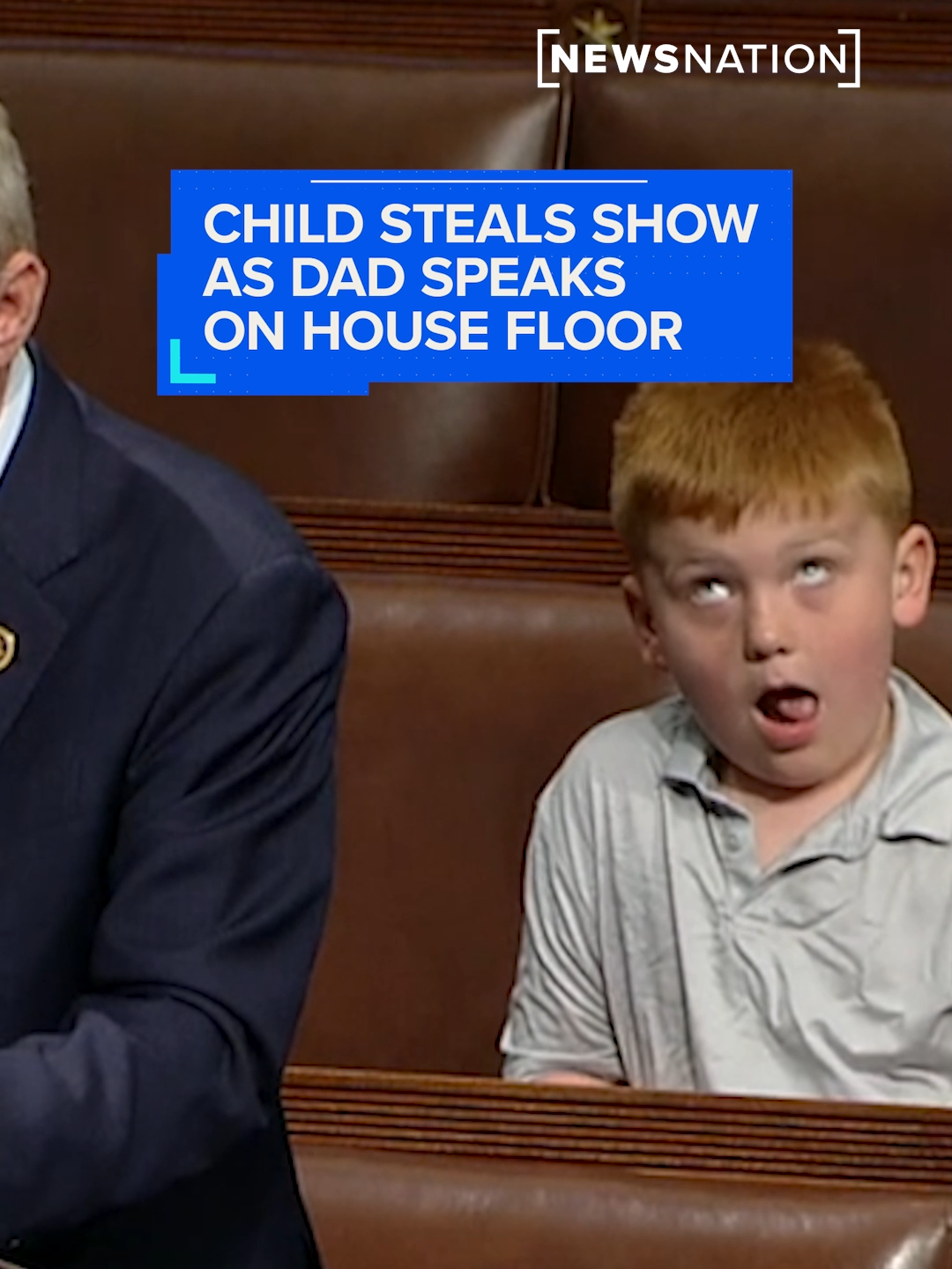 PART 1: Rep. John Rose, R-Tenn., says he told his son to “smile at the camera for his little brother” before speaking on the House floor. You can probably guess what happened next.