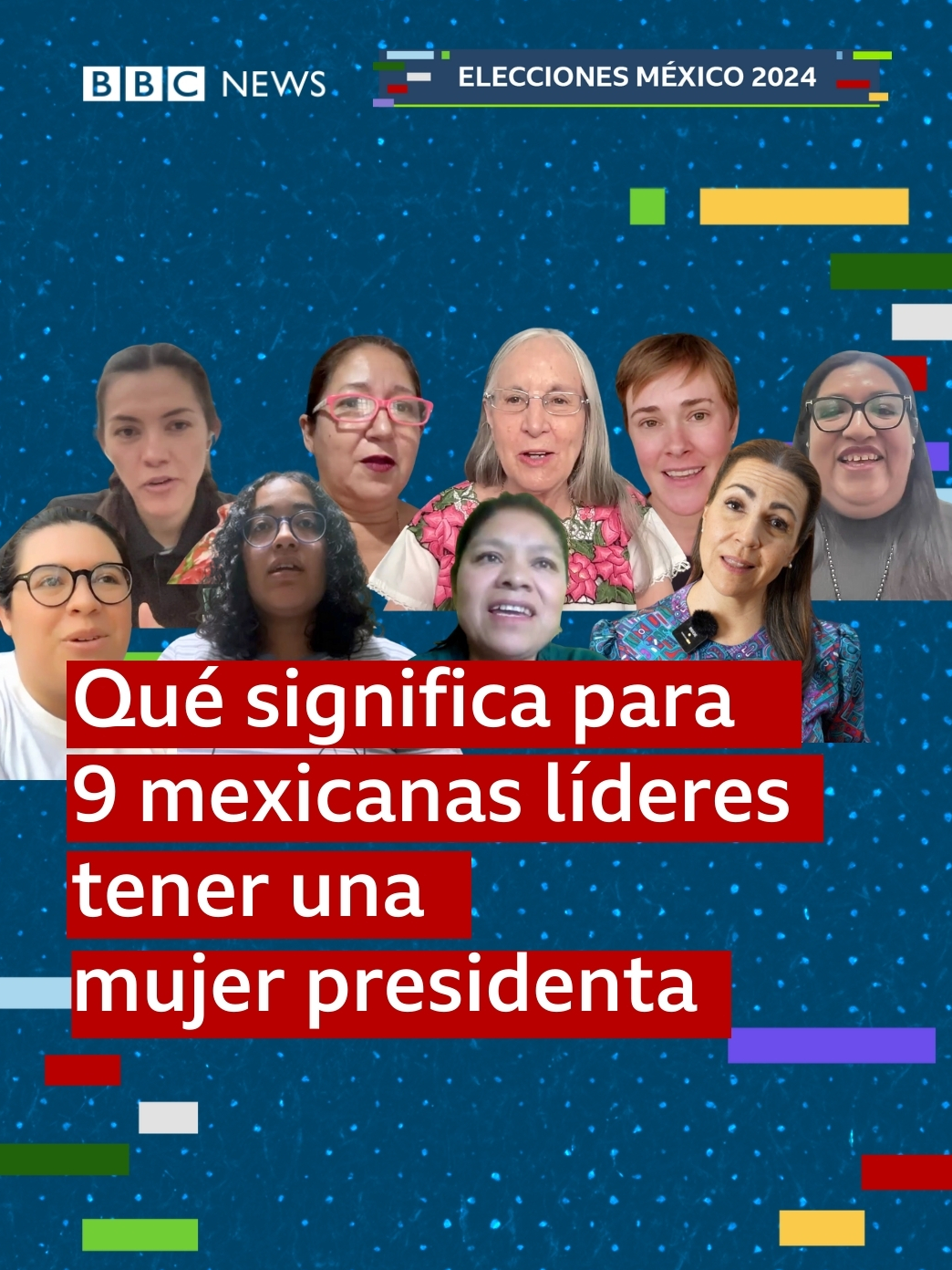 🇲🇽🗳️ ¿Qué piensan las mujeres mexicanas de tener una mujer como presidenta? La elección de Claudia Sheinbaum es un hito histórico para México, pero en un país complejo para las mujeres, con altos índices de violencia de género y violencia política, ¿qué esperan que cambie las mujeres de este país? Hablamos con 10 mujeres mexicanas que son destacadas en sus industrias para preguntarles justo eso: • Blanca Pinales, normalista exdirectora de una escuela primaria • Charlotte Brum Bezié, ambientalista y fundadora de @Charlotte:)  • Cristina Pineda, co-fundadora de la marca @pinedacovalin • Julieta Fierro, Astrónoma en @unam_mx • Jumko Ogata, escritora @latinamericanah • Marcelina Bautista @marcelinabautistabautista, fundadora del Centro de Apoyo y Capacitación para Empleadas del Hogar • Maria del Rosario Espinoza @mariespinozatkd, 🥇🥈🥉medallista olímpica • María Salguero Bañuelos, creadora del Mapa de Feminicidios en México • @Marion Reimers , comentarista deportiva y embajadora de Buena Voluntad ONU Mujeres 📹 Entrevistas y video: @Laura García  #EleccionesMéxico2024 #ClaudiaSheinbaum #México #Política #mujeres #historiastiktok #BBCMundo