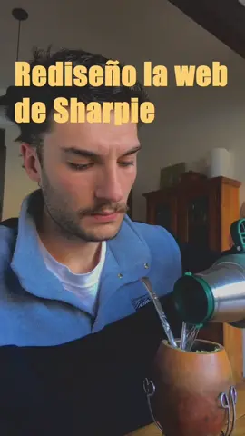 Dia 4 diseñando para marcas que amo, hasta que sepan que existo: hoy @Sharpie #ux #uxdesign #webdesign #redesign #ui #uidesign 