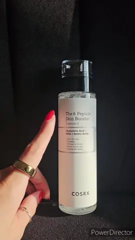 @cosrx_official making my glass skin dreams come true!  This booster serum is the easiest first step to enhancing all other skincare effectiveness Expect to see hydrated skin with temporary yet immediate reduction in the visibility of fine lines and pores, even after just one use!  Thank you @influenster for my first VoxBox! #complimentary #preppair #6peptide #cosrxpeptideserum 