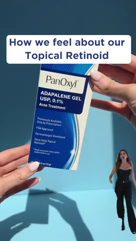 Adding our Adapalene Leave-On Gel to your acne skincare routine could be the game changer you need to clear your skin. Drop your questions about topical retinoids below and we'll answer them! Shop our Adapalene Leave-On Gel at @walmart! #PanOxyl #TopicalRetinoid #AcneTreatment #AcneSkincare #skincareroutine #SelfCare #acnewarrior #clearskin #skingoals