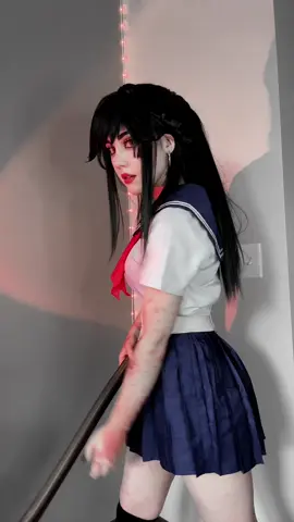 DO NOT touch my senpai💖 #yandere #yanderesimulator #ayano #ayanocosplay 