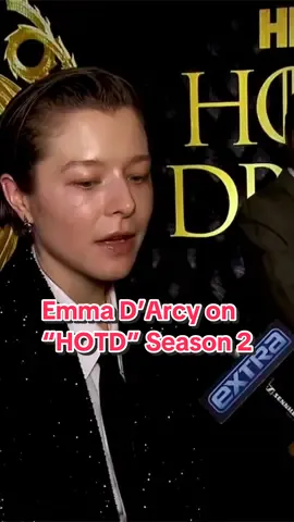 Emma D’Arcy says Rhaenyra is almost paralyzed by her grief in “House of the Dragon” Season 2 and surrounded by people who are “endlessly critical” of her choices.  #houseofthedragon #hotd #emmadarcy #rhaenyratargaryen #rhaenyra #gameofthrones @Mona Kosar Abdi  